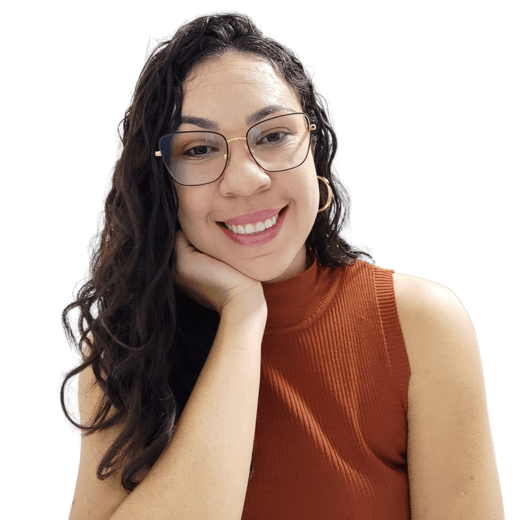 Adaíli Neuropsicóloga sorrindo na foto sem fundo